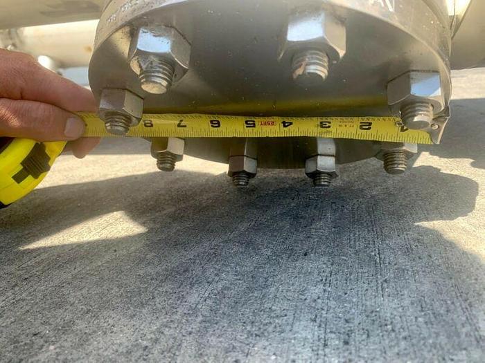 Used Turner Industries Group Stainless Steel Column