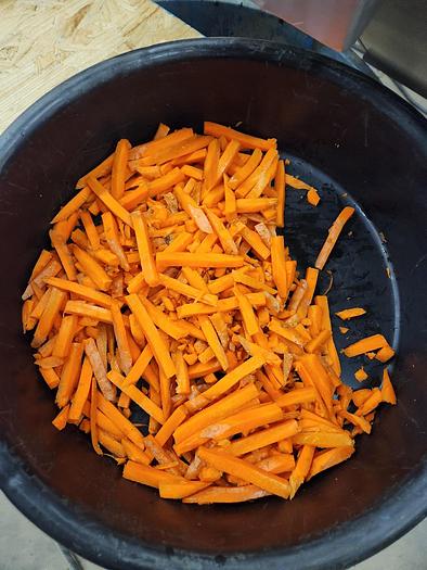 Used Francis Overall Machiner LTD Automatic Carrot Baton Machine