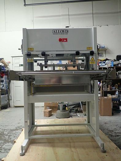 Used Alloyd Shuttle Type Blister Heat Sealer Model 2SM1428