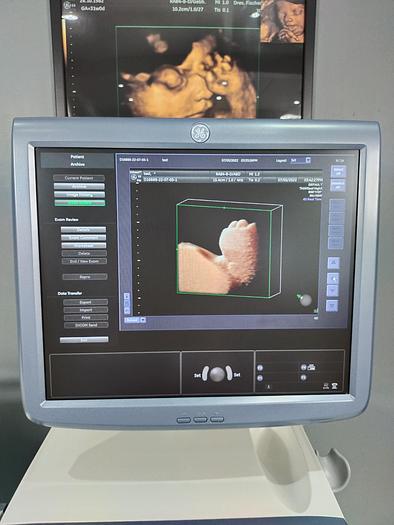 Gebraucht GE Voluson E8 Expert Ultraschallgerät mit RAB4-8-D Sonde und DVD Brenner SW: BT13