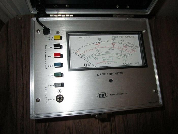 Used TSI 1650 Air Velocity Meter