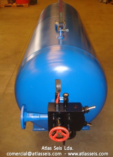 Used Termojet Air Pressure Vessel / 30 Bar / 1000 L