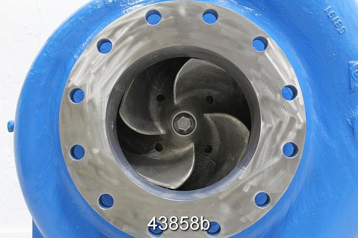Used Goulds 3175 8x10x18h Pump, Stainless Steel Casing, 4-Vane Stainless Steel Impeller #43858