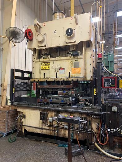 220 ton AIDA 2pt. Gap Frame Mechanical Press