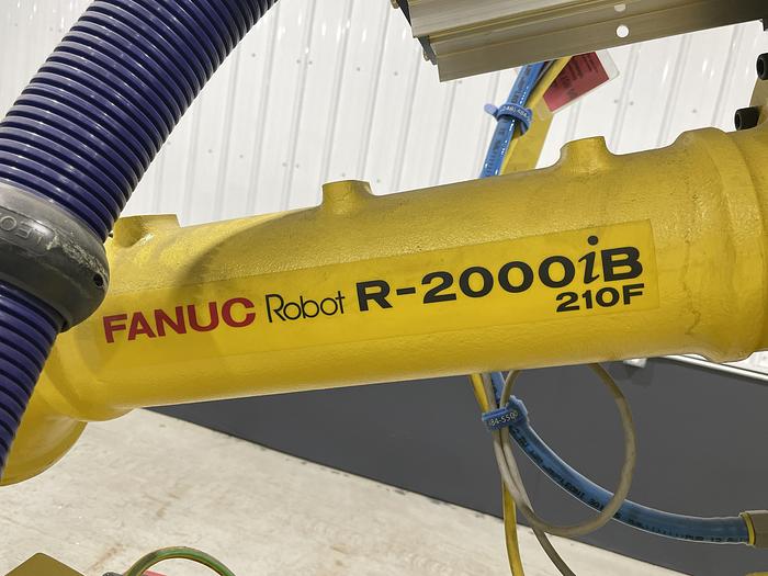 Used FANUC R2000/210F 6 AXIS ROBOT WITH R30iB CONTROLLER