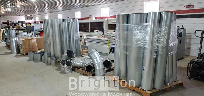 Used 2019 Nordfab Quickfit dust collector duct, Piping