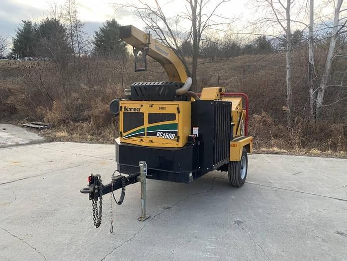 Used 2019 Vermeer BC1500XL GAS Brush Chipper
