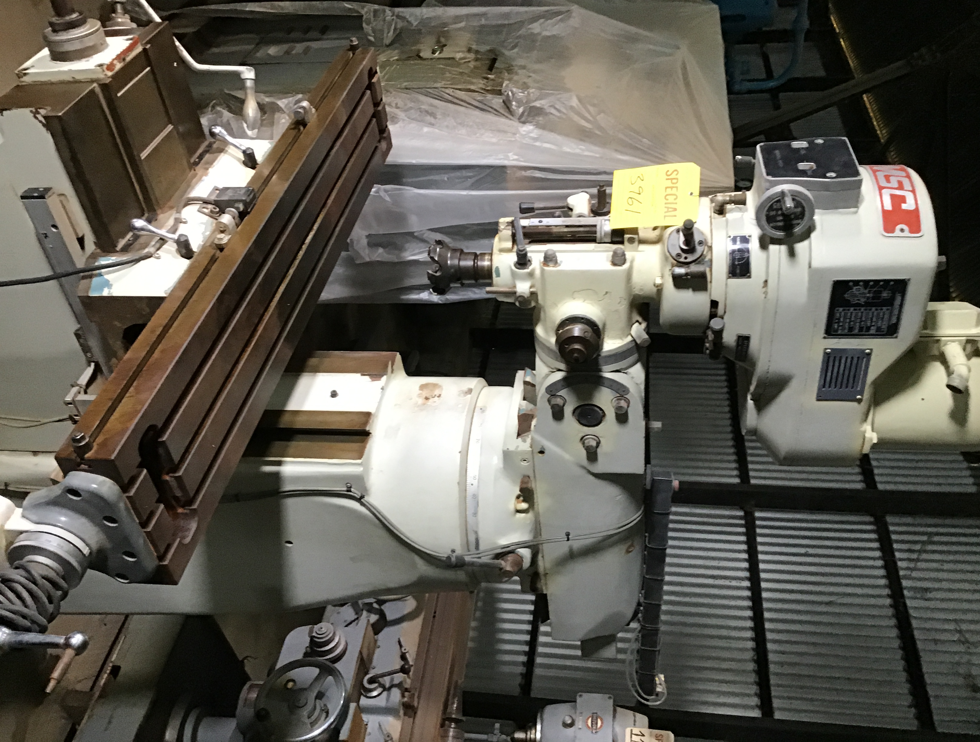 Used MSC #2 Vertical Milling Machine; 2 HP; 9” x 42” Tbl.