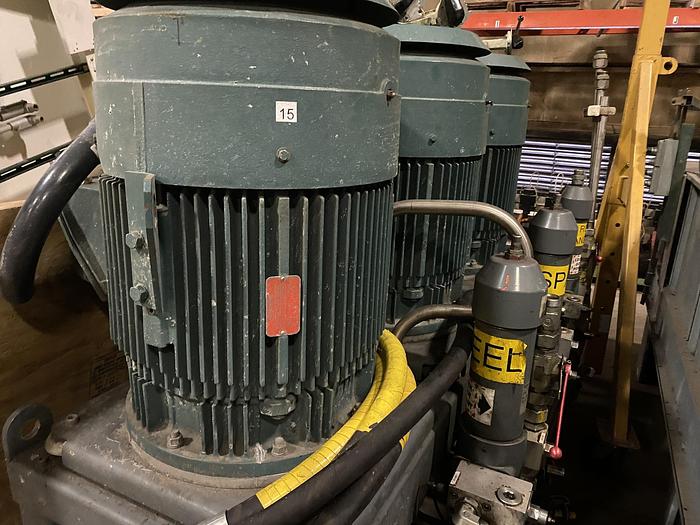 Used SET OF THREE 100 HP MOTORS