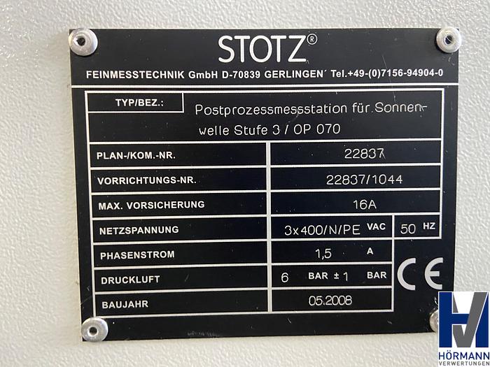Gebraucht 2008 STOTZ Feinmesstechnik 11514