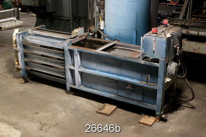 Used Economy Lake  Baler, Makes 24" Wide By 30" High By 48" Long Bale, 10 Hp, 550V, 1800 Rpm Hydraulic Motor #26646