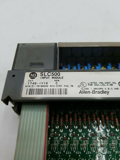 Used Allen Bradley 1746-IV16 Ser C Input Module SLC500