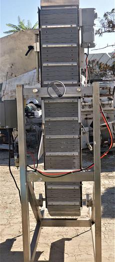 Used Feeder, Cap, Elevator, S/st, 62" Discharge #S744313