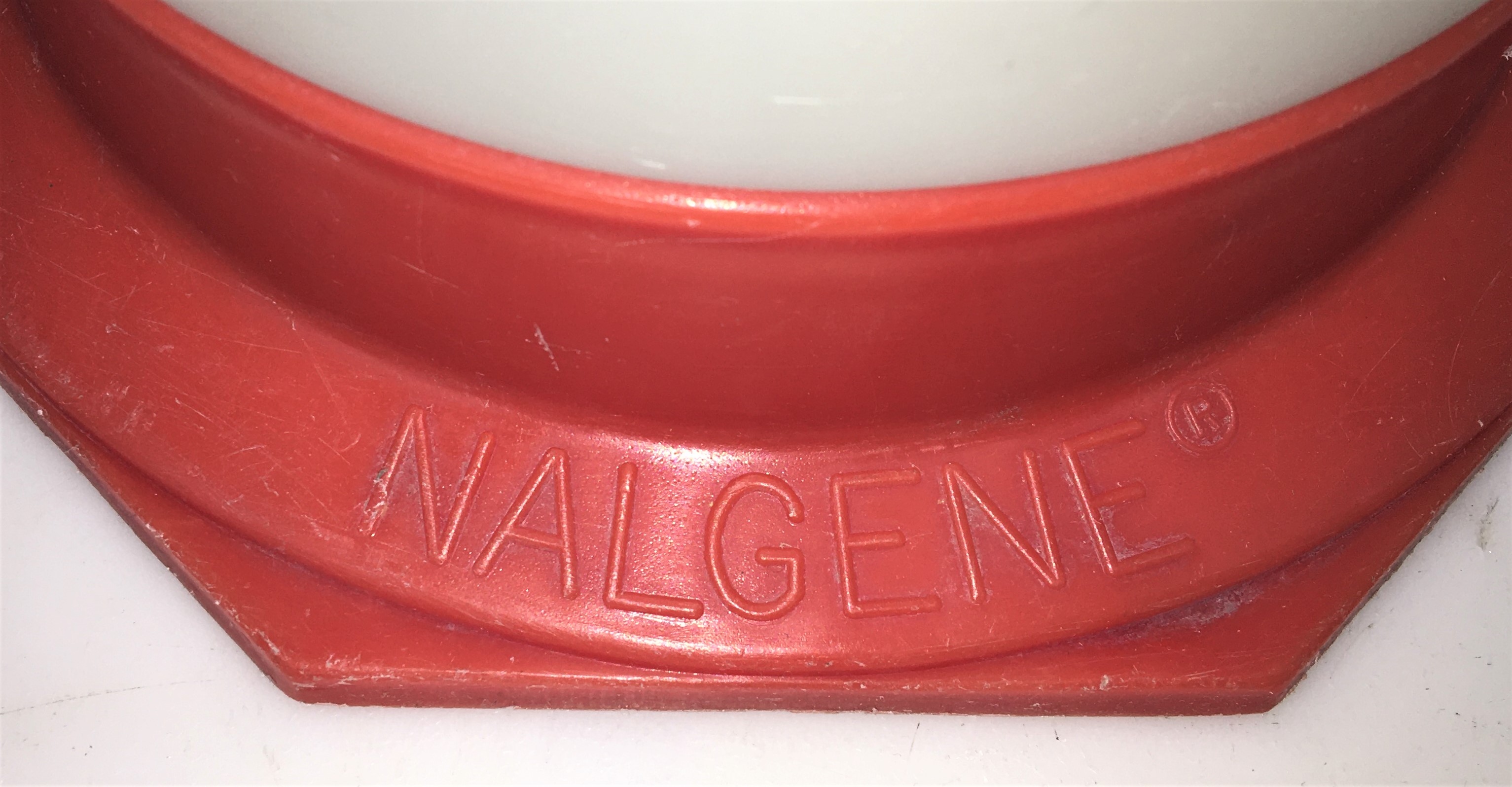 Used Nalgene 5242-0040 Pipet Cleaning Jar with Basket