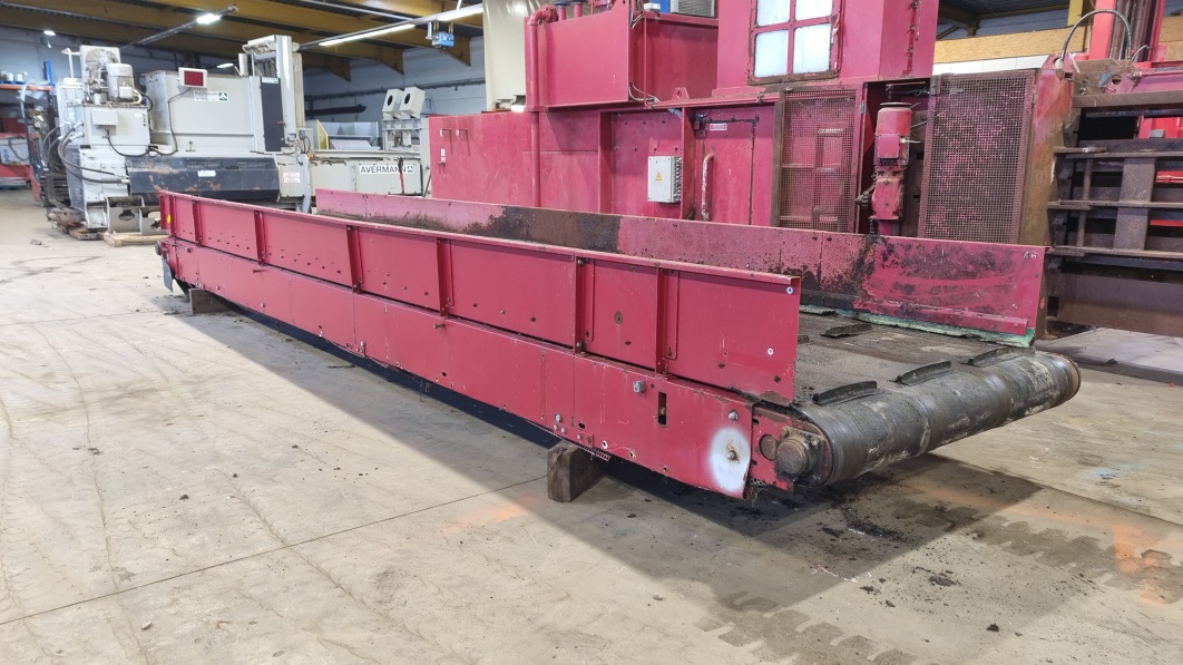 Used Horstmann Gleitgurtförderband, Nutzbreite 1400 mm
