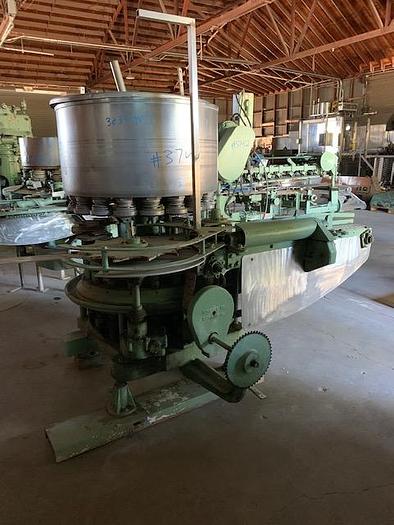 Used Horix 18-Valve Rotary Gravity Juice Filler