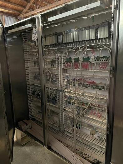Used 2 Door Stainless Steel Control Panel