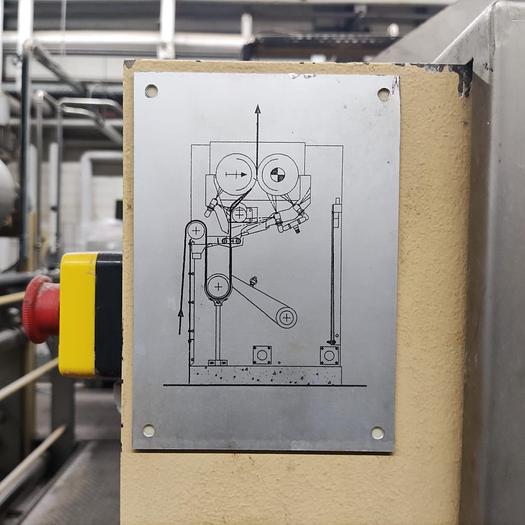 Used KUSTERS PADBATCH working width 2800 mm year 2004