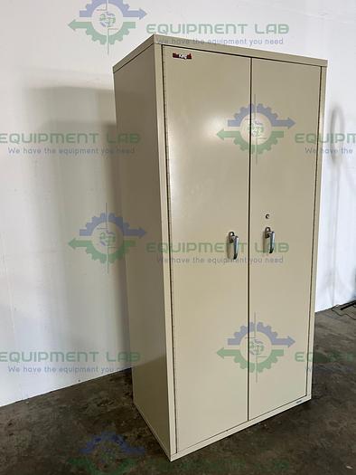Used FireKing CF7236-DPA 72" High Two Door, 4 Shelf Fire Resistant Storage Cabinet