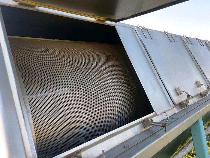 Used Blancher, Screw, 36" X 13', S/st, Hughes, Steam, #S738457