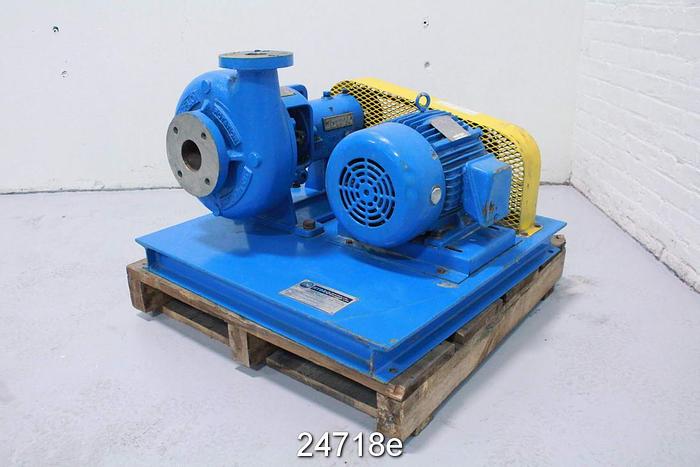 Used Discflo 312 Discflo Pump, 53 Gpm, 115 Tdh, Disc Pac 2 Hhd 10, Seal 3/8 Telfon, 3" Suction, 2" Discharge #24718