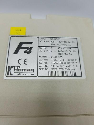 Used Homag ART-NR 14.F4.S1E-4A11/1.2 E167544 14f4 s1e-4a11/1.2
