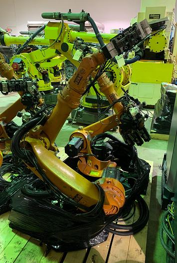 Used KUKA KR6 ARC 6 AXIS CNC ROBOT 6KG X 1611MM W/KRC2 ed05
