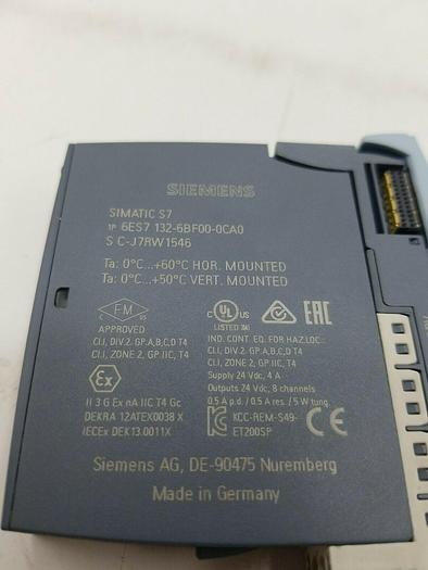 Siemens 6ES7 132-6BF00-0CA0. 6ES7 193-6BP00-0DA0