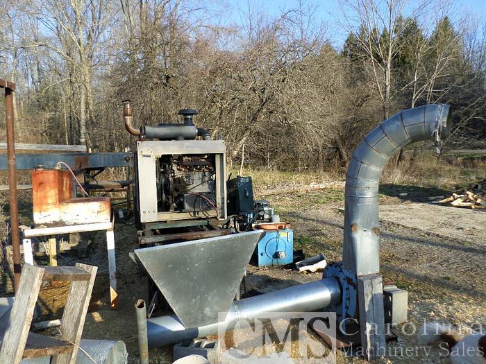 Used Jackson 4' Shaving Mill with Diesel Engine