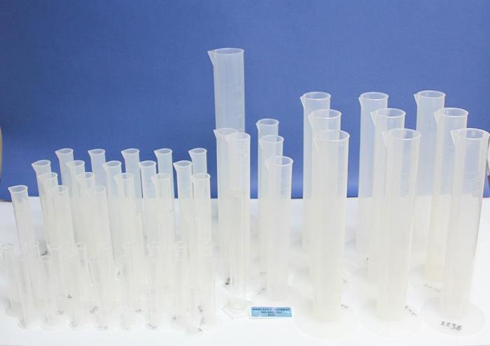 Used Graduated Cylinder Plastic Polypropylene Set 10mL-1000mL LOT of 55 (6052)