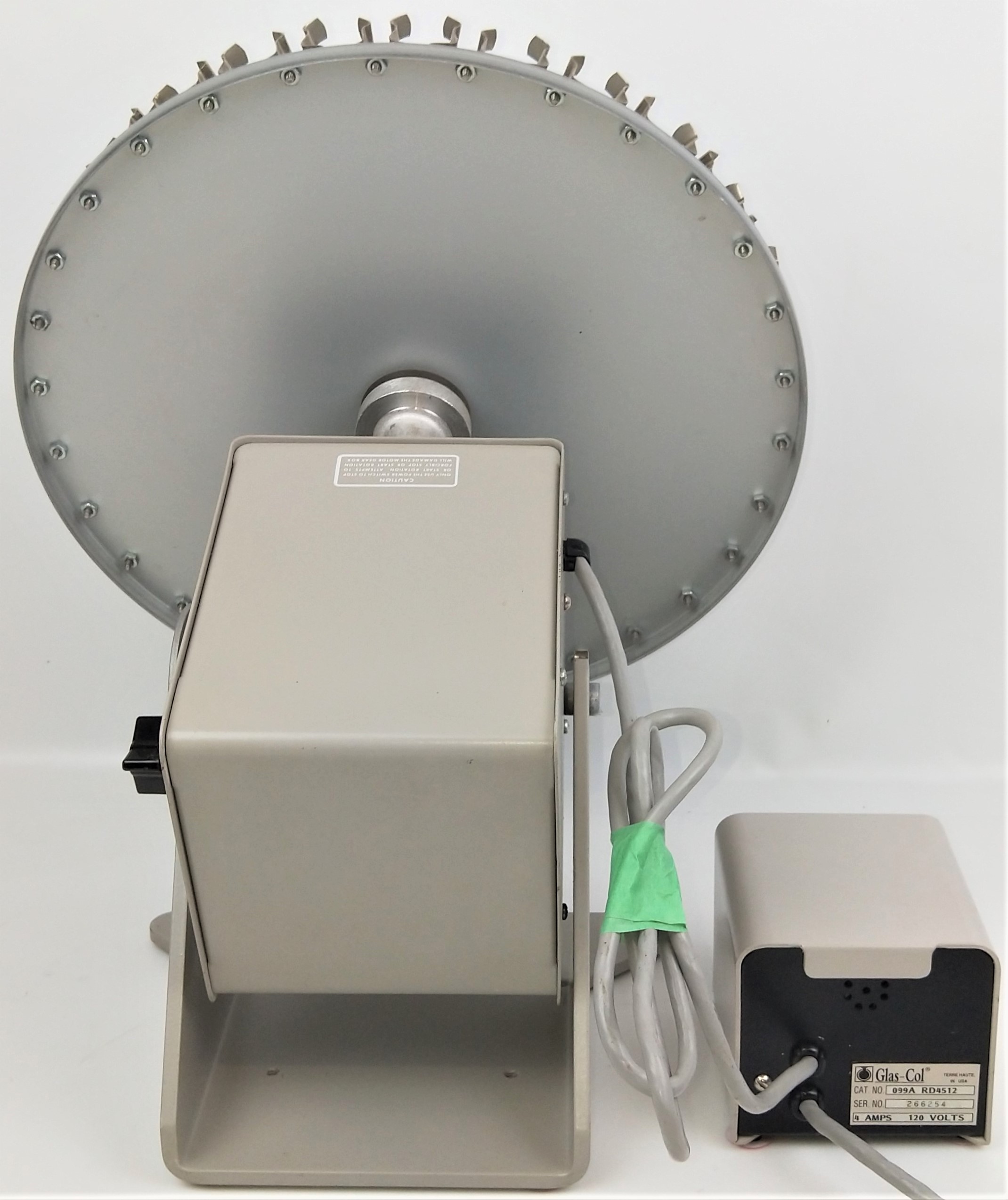 Used Glas-Col 099A RD4512 Tube Rotator