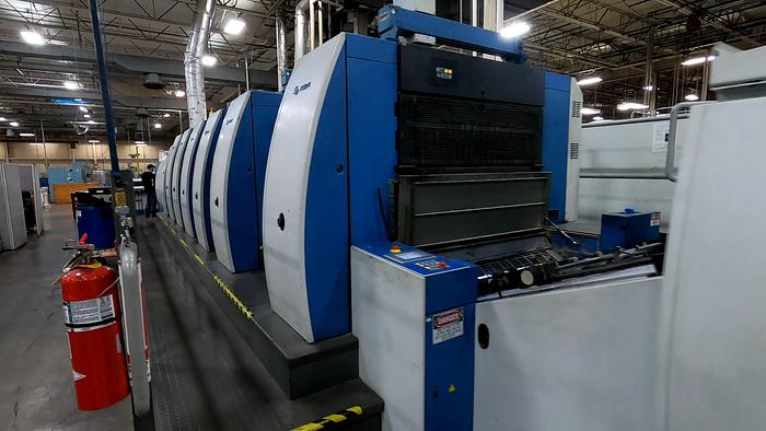 Used 2008 KBA Rapida 105-6P1+ALV2 w/ UV