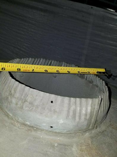 Used Cyclone Dust Collector Unit for use with existing system catches heavy particles