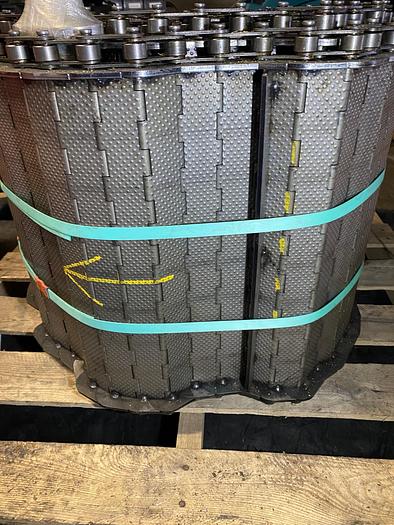 Used Donghua Hinged Heavy Duty Roller Chain Conveyor