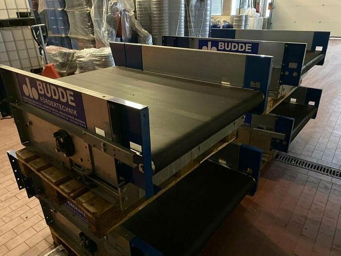Gebraucht BUDDE Gurtförderer Förderband