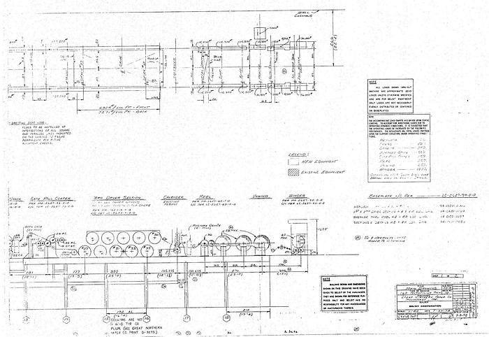 Used Beloit  Flat Fourdrinier Table, 160" Wire Width, 1800 Fpm #23018