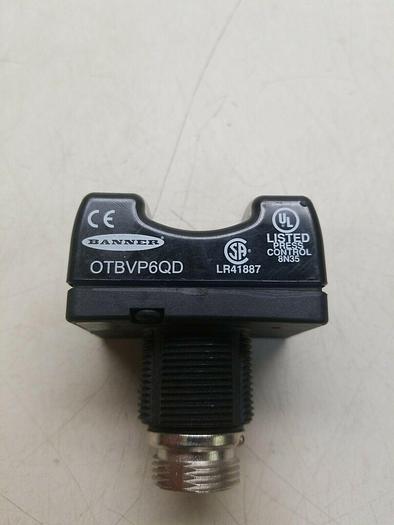 Used BANNER OTBVP6QD OPTICAL TOUCH BUTTON SENSOR OTBVP6QD