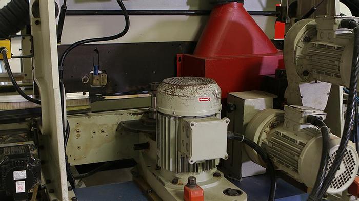 Used 2004 Friulmac CONTOURAMAT Double End Tenoner
