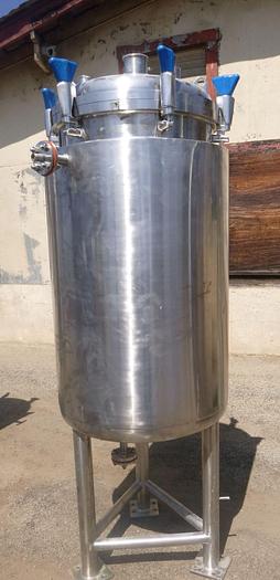 Used Tank, 79 Gallon, 316 Stainless Steel, Jacketed, 50 PSI, Fermenter, B #L744279