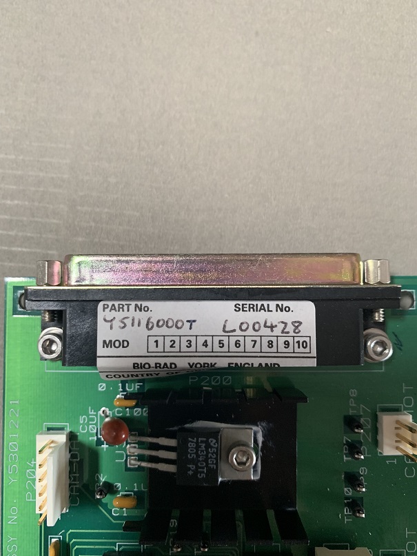 Used Micromeasurements Front Module Dist. Card OBJ-ENC Y5301221