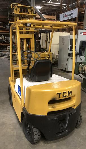 Used TCM FG15N2	, 1,870 LBS. GASOLINE FORKLIFT