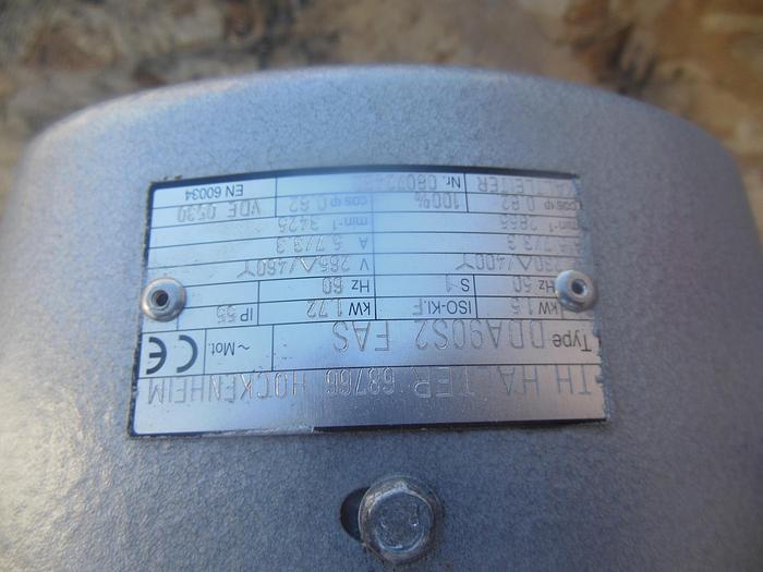 Used Pump, Centrif., 2.30 HP, Stainless Steel, Fristam, Model FPE 712 B, #S742766