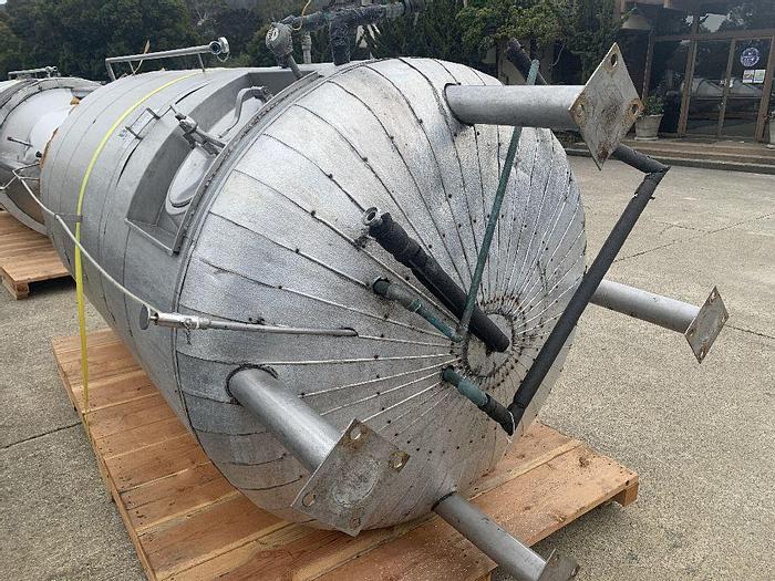Used Tank, 1,250 Gallon, S/st, Jkt, DT/CB, Insul #S743883
