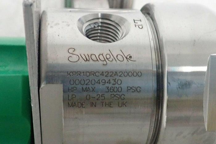 Used Swagelok KPR1DRC422A20000 Stainless Steel PR Regulator