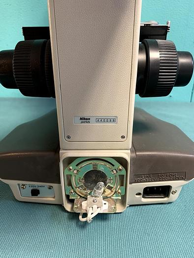 D'occasion Nickon Labophot-2 Mikroskop mit HB10101AF super high pressure mercury lamp