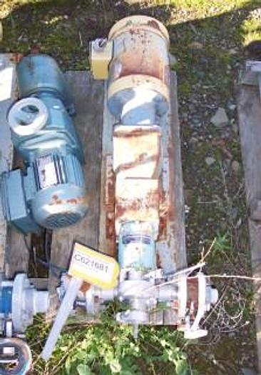 Used Pump, Positive, Tri-Clover, S/st, 1 HP, 1.5" #C621681