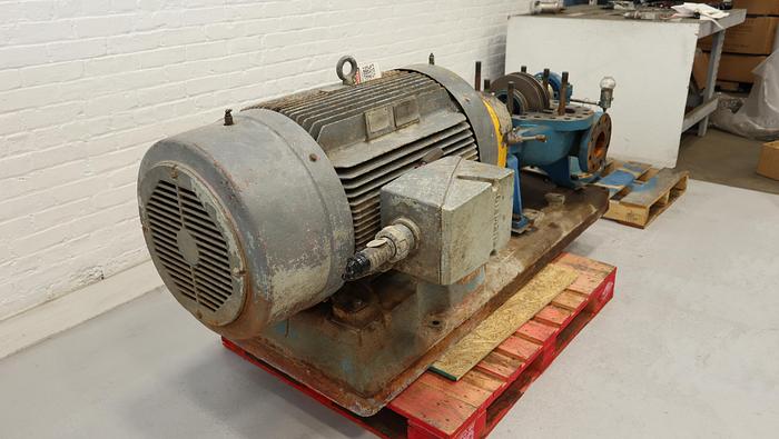 Used Goulds 3316 3x4x11H Split Case Pump #44656