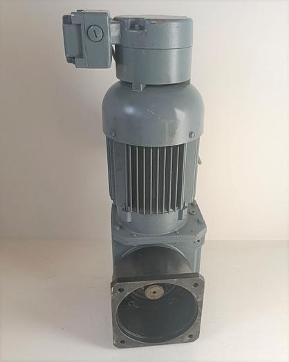 Gebraucht Kegelrad Getriebemotor mit Bremse, 58rpm, SG3-14/DK84-200L-V3618, Bauer, gebraucht-Top