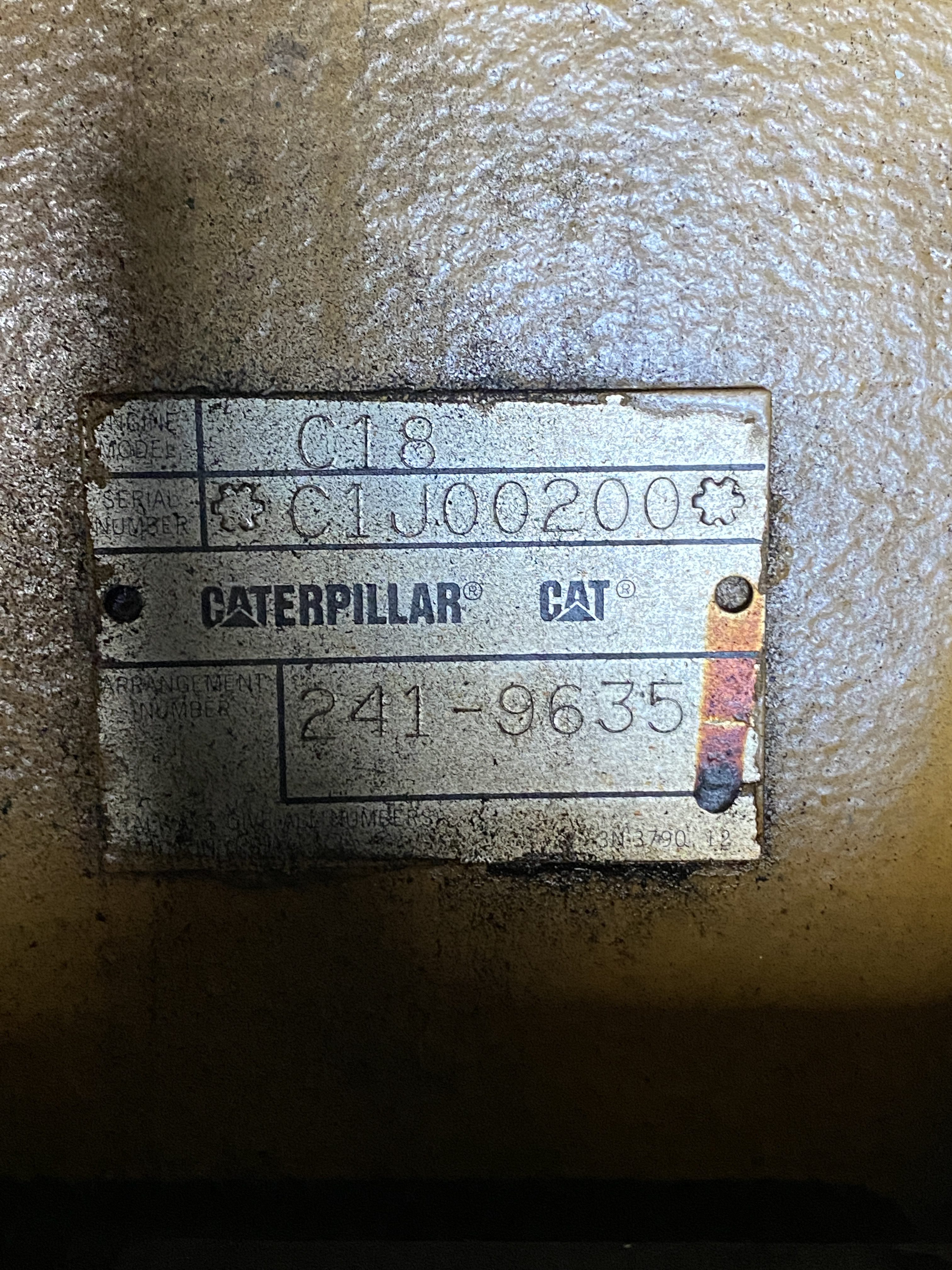 Used 2003 CATERPILLAR C18