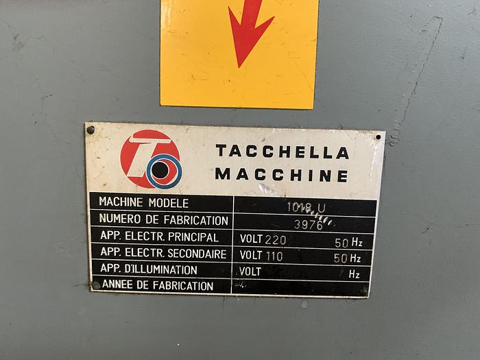 Usato Rettifica per Cilindri TACCHELLA 1018 U